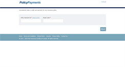 Desktop Screenshot of policypayments.com