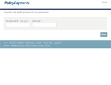 Tablet Screenshot of policypayments.com